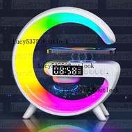 G63 ลำโพงบลูทูธไร้สาย แทนชาร์จไร้สาย โคมไฟ Super LED 7สี พกพา บลูทูธไร้สาย อเนกประสงค์ พร้อมการ์ด AU
