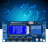 5v 12v 24v Time Delay Relay Module Delay Off Cycle Timer 0.01s‑9999min With Lcd Display