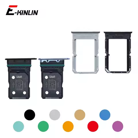 Sim Card Tray Reader Container Connector Socket Holder Slot Adapter For OPPO Reno 4 5 Reno5 Reno4 Pr