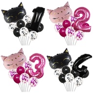 10pcs 80cm NUMBER PAINT BALLOON PACKAGE