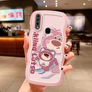 for OPPO A31 2020 A8 phone case Shockproof Silicone Phone Soft Case Large wavy cartoon pattern cover