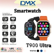 Smartwatch 8 Series T900 layar sentuh penuh dengan dukungan panggilan Bluetooth