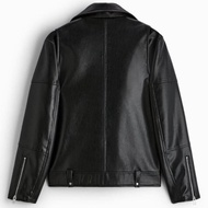 HOT SALE! TERBARU ZARA MEN JACKET FAUX LEATHER BIKER JAKET KULIT PRIA