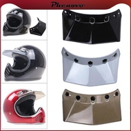 [Phenovo] Vintage 5-Snap Motorcycle Helmet Visor Peak UV Sunshield Protector Shield