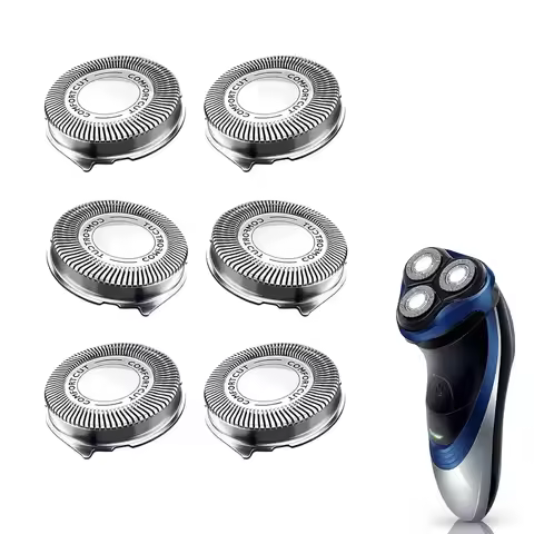 SH30/52 Replacement Heads Blades Compatible with Philips Norelco Series 3000, 2000, 1000 Electric Sh