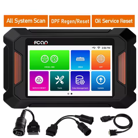 Fcar F802 pro Diesel Heavy Duty Truck Diagnostic Scanner All System DPF Regen Service Reset Diesel e