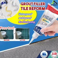 🇸🇬Tile Grout Marker Sealant Waterproof Anti Mold Grout filler tile reform Gap Filler Repair grout se
