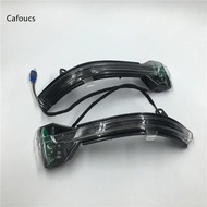 Cafoucs Rearview Side Mirror Indicator Turn Signal Light Direction Blinker Lamp For BMW 5 6 7 Series