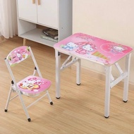 Study Table & Chair Set for Kids Cartoon Design Furniture Study Table