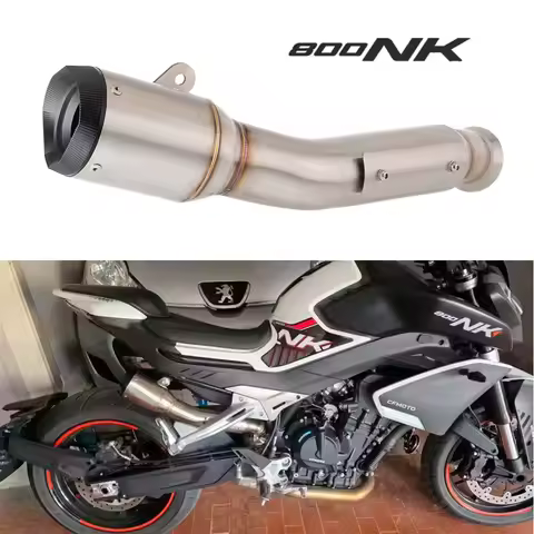 Motorcycle exhaust muffler For CFMOTO 800NK exhaust NK800 800nk link pipe with muffler 800nk muffler