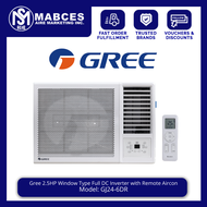 Gree 2.5HP Window Type Full DC Inverter with Remote Aircon GJ24-6DR