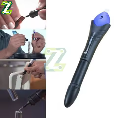 5 Second Quick Fix Liquid Glue Pen Uv Light Repair Tool With Glue Super Powered Liquid Plastic Weldi
