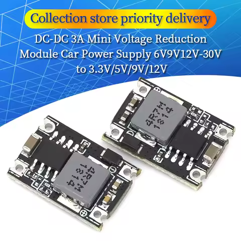 CN3903 3A Mini DC-DC Buck Step Down Converter Board Module 5V-30V to 3.3V 5V DC DC Voltage Regulator