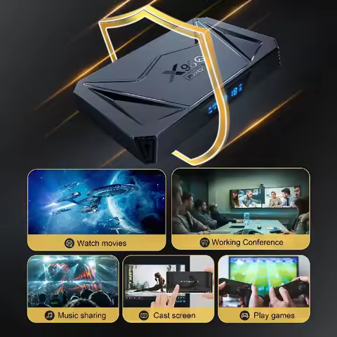 10PCS X96Q Pro Plus Allwinner H728 Smart TV BOX Android 14 BT Octa Core 2.4/5G Wifi X96Q PRO+ 1000M 