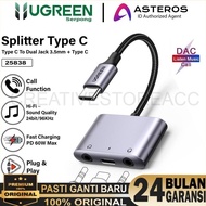 Ugreen 25837 25838 80154 20192 Usb C to Audio DAC Support PD Charging for iphone 15 Samsung S23 S22 