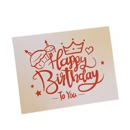 SK 458 - birthday greeting card gift card gift card