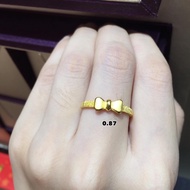 9999 Pure Gold Ring/0.87