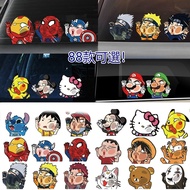 Cartoon Car Window Stickers Cartoon Car Stickers