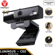 Fantech Luminous C50 Webcam 2K Auto focus 60FPS Mic Noise Cancelling Webcam PC Laptop Streaming