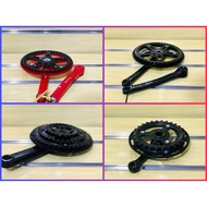 Fixie Crankset Alloy 44T ,28T untuk basikal BMX ,Folding Bike ,Fixie ,Fixie Bike ,Crank Bicycle