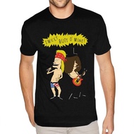 Kawaii Beavis And Butthead Tshirts Novelty Funny Cartoon Graphic Tshirts Men Casual Clothing Summer 