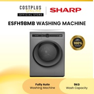 Sharp ESFH9BMB Intelligent Inverter Front Load Washing Machine 9kG Mesin Basuh