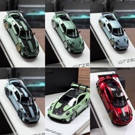 SUHE 1: 64 Porsche 911GT3RS 992 911GT2RS Resin Car Model Collection Ornaments