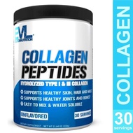 Evlution Nutrition Collagen Peptides Protein Powder, 30 Servings, 330g, (11.64 oz), Premium Hydrolyz