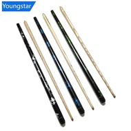 【FY】  146CM 10MM Club Head Ash Wood 1/2 Split Billiards Cue Chinese Black Eight Snooker Cue O6Q2