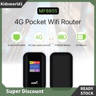 [kidsworld1.sg] 4G WiFi Router 150Mbps Pocket WiFi Router 2100mAh MiFi Modem with Sim Card Slot