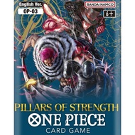 Genuine BANDAI Pack One Piece TCG Pillars of Strength Booster Box One Piece Card Game
