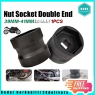 39MM-41MM Pulley Socket Box Scooter 1/2 Drive Hex Shape Double Head Sleeve Removal Tool Motorcycle N