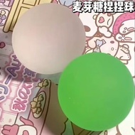 AT/㊗Youguan Malt Sugar Large Ball Pinch Green Stress Relief Squishy Toys Squeezing Toy Transparent Syrup Ball