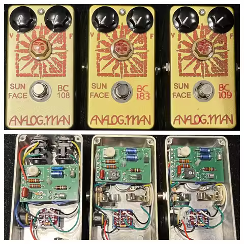 Guitar Effects Guitar Pedal Fuzz BC108 fuzz109 fuzz183 Overdrive Effect Distortion Effect Purely Han
