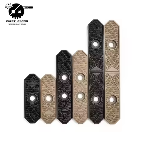 Tactical Irregular Defense Style Modular Rail Cover V1/V2/V3 MRC for Mlok Keymod System 3d printing 