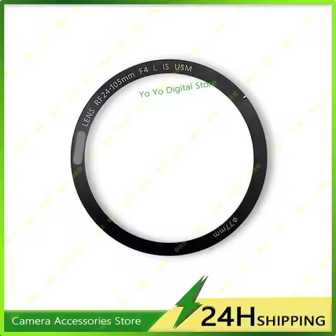 For Canon RF24-105 4L IS USM Pressure Ring Nameplate Parameter Circle Replacement Maintenance Access