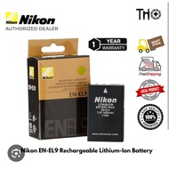 Nikon EN-EL9 Battery For Nikon DSLR D40 D60 D3000 D5000 (1 year warranty)