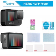 Gopro Hero 9, GoPro Hero 10, GoPro Hero 11, GoPro Hero 12 screen protector set