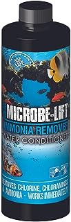 MICROBE-LIFT Ammonia Remover Aquarium Water Treatment for Fresh and Salt Water Fish Tanks, 8oz