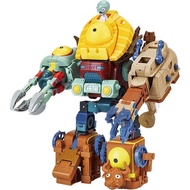 Genuine Plants vs. Zombies 2 Deformation Toys Guardian Chicken Mecha Giant Doctor Revenge Five-in-On