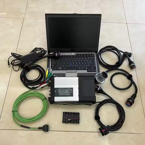MB Star C5 SD Connect Diagnostic Tool SD CONNECT WIFI Plus Laptop D630 4G With SSD Diagnosis Softwar