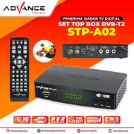 SET TOP BOX ADVANCE STB DVB-T2 STP-A02 TV DIGITAL