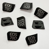 1PCS New Body Shell LOGO For Canon EOS 70D Camera Body LOGO Replacement Parts