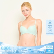 Wacoal Cool Innovation บราไร้โครง ฟองน้ำบาง 10 มิล รุ่น WB5X90 สีเขียวอ่อน (LM)