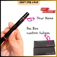 [Fast] Gifts Custom name Pen Teacher day Hari guru Birthday gift Hadiah lelaki Nama Fathers boss doo