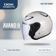 OGK KABUTO AVAND-II Pearl White Size M (57-58 cm)