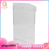 For Flyer Display Envelope with Acrylic Outdoor Brochure Holder Waterproof Wall Mount Clear Lid for 