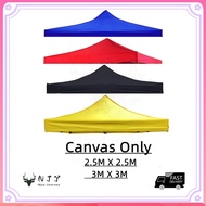 【NYJ】Canvas Only for 10 'x 10' Roof 80cm Canopy Tent. Canvas Only For Tent Canopy Available Replacem