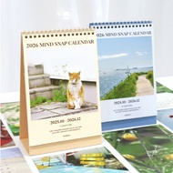 [INDIGO] 2026 MIND SNAP CALENDAR / Desk Calendar / Scheduler / 2025.10 - 2026.12