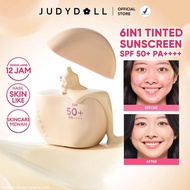 JUDYDOLL Tinted Sunscreen - 6 in 1 Serum + Moisturizer + Sunscreen + Foundation + One up + Concealer